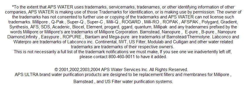 filters millipore milli-q biocel water systems | lab-water-filters.com