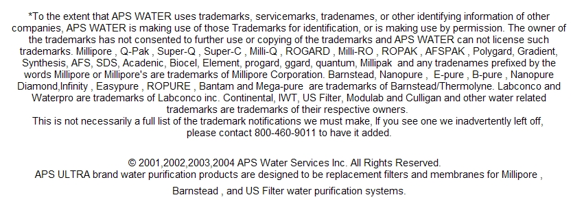 barnstead - corning megapure water purification stills spare parts | lab-water-filters.com